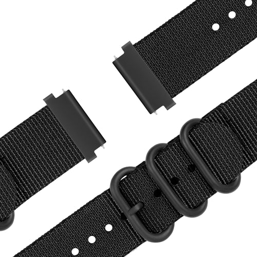 Bandz Bracelet nylon à boucle Huawei Watch GT 7 Pro (noir)