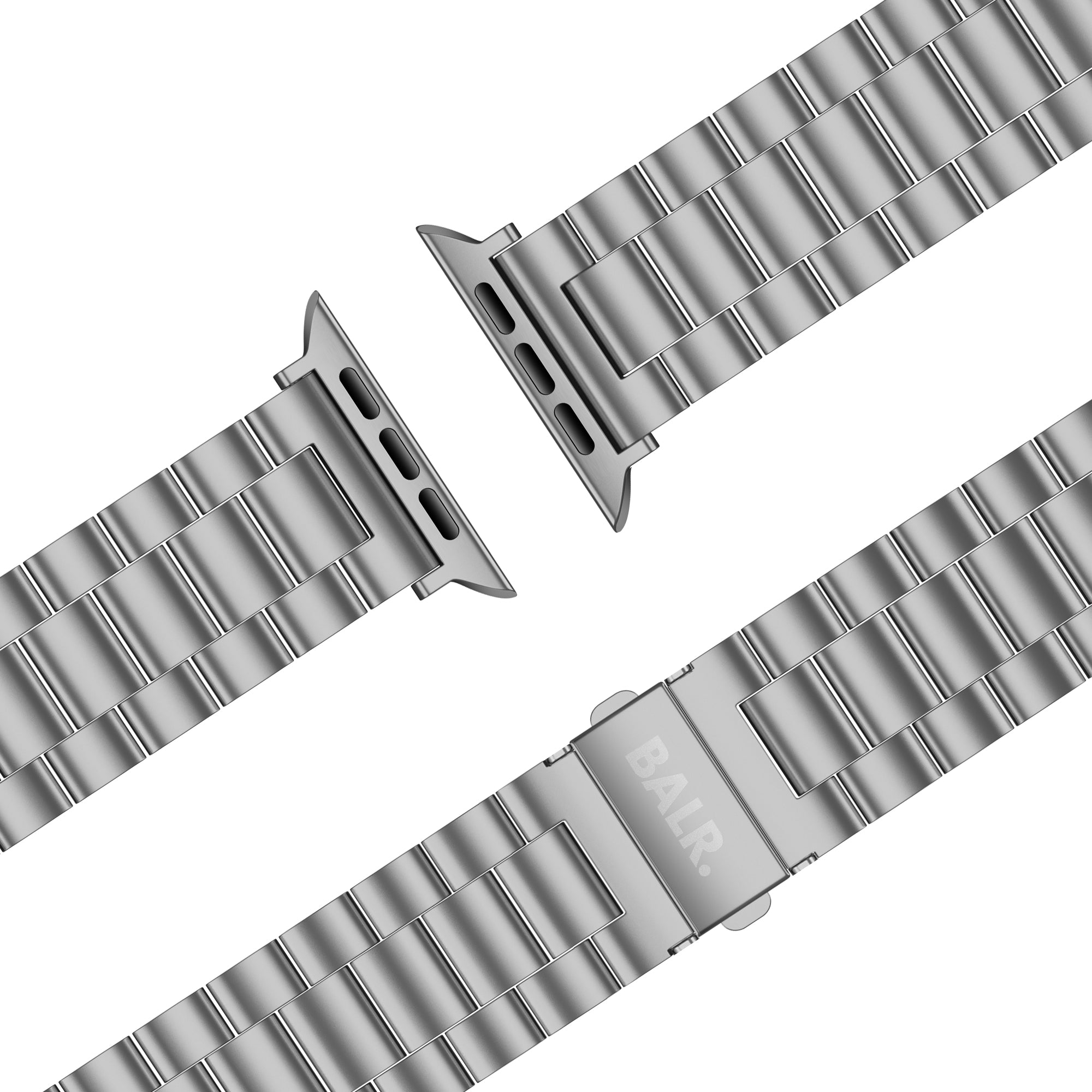 BALR Bracelet titane Apple Watch Ultra (argent)