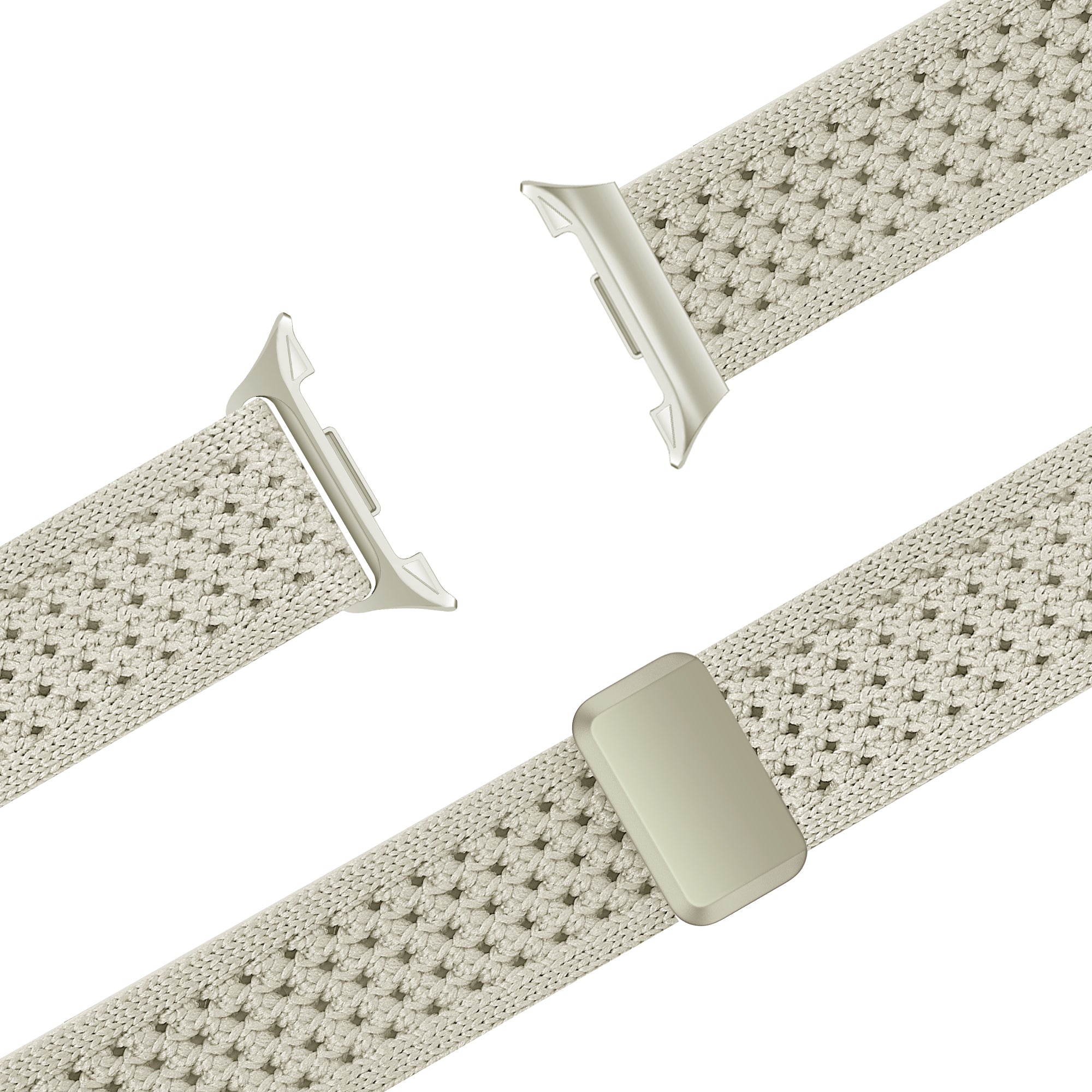 Bandz Bracelet nylon Vintage Samsung Galaxy Watch 8 - 40mm (lumière stellaire)
