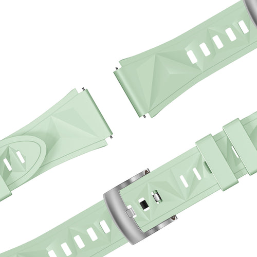 Bandz Bracelet silicone 'Easy Fit' Huawei Watch 5 - 42mm (vert clair)