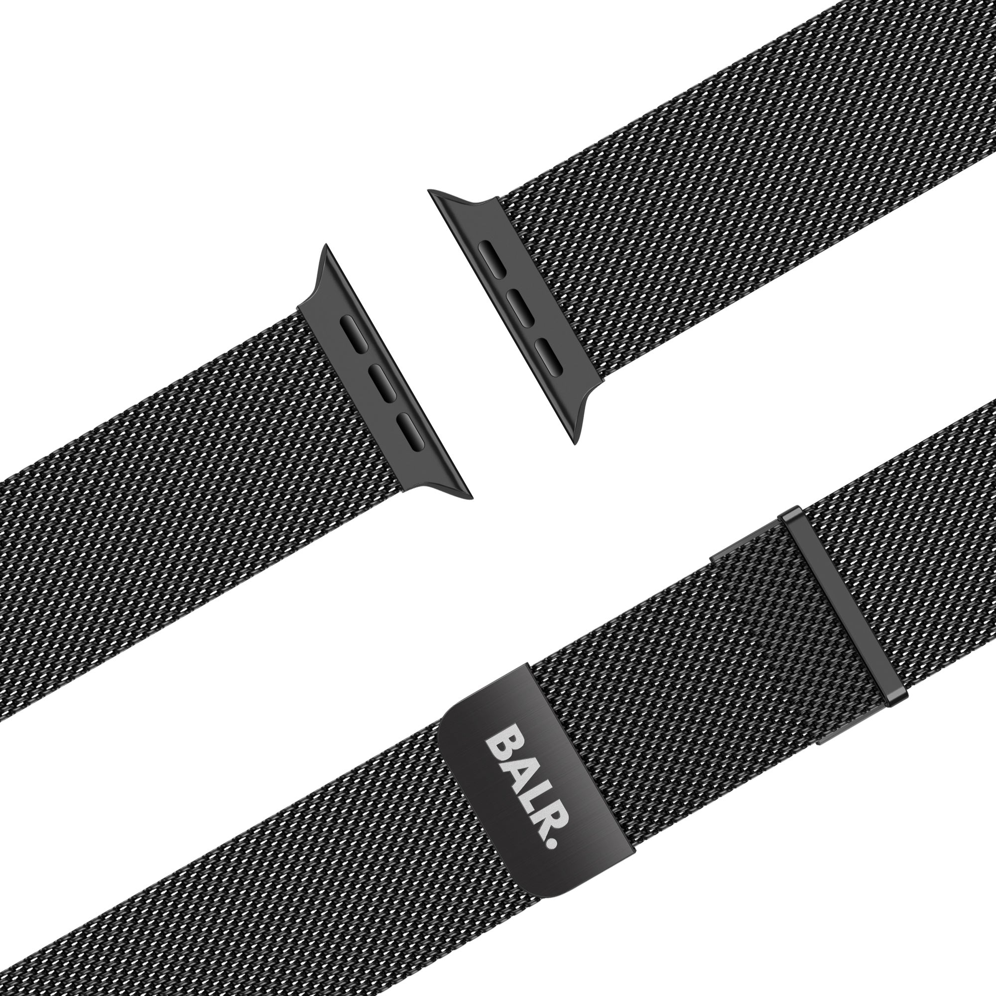 BALR Bracelet milanais Apple Watch Ultra (noir)
