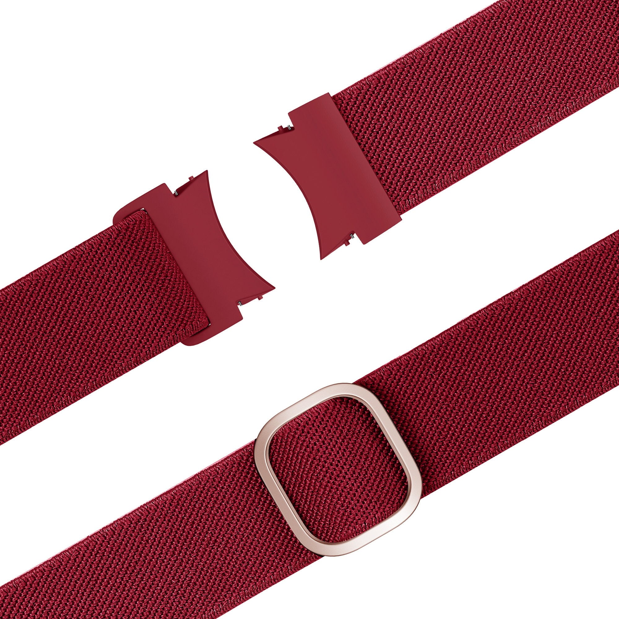 Bandz Bracelet elastique 'Easy Fit' Samsung Galaxy Watch FE (rouge)