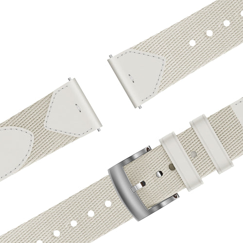 Bandz Withings Steel HR - 36mm Leather Hybrid Strap 'Easy Fit' (Starlight)