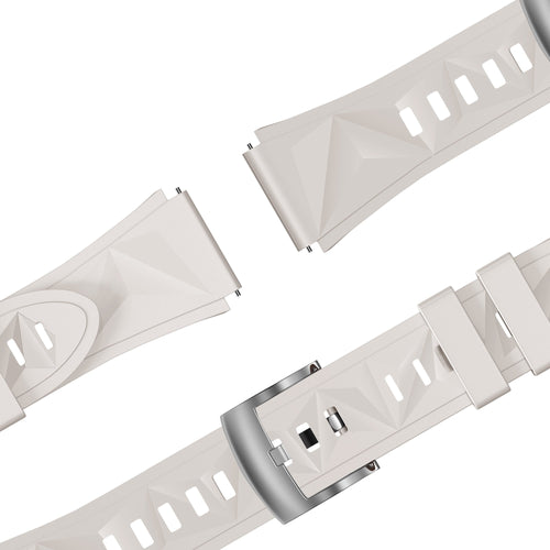Bandz Huawei Watch 5 - 42mm Silicone Strap 'Easy Fit' (Starlight)