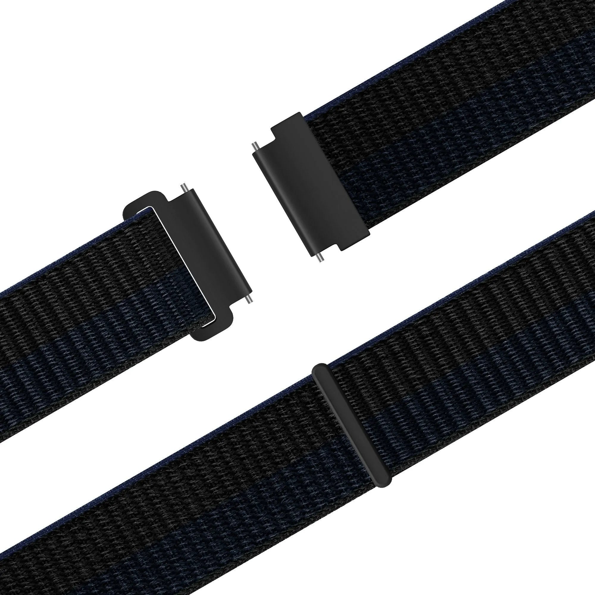 Bandz Bracelet nylon 'Easy Fit' Noise Endeavour 2 (noir/bleu)