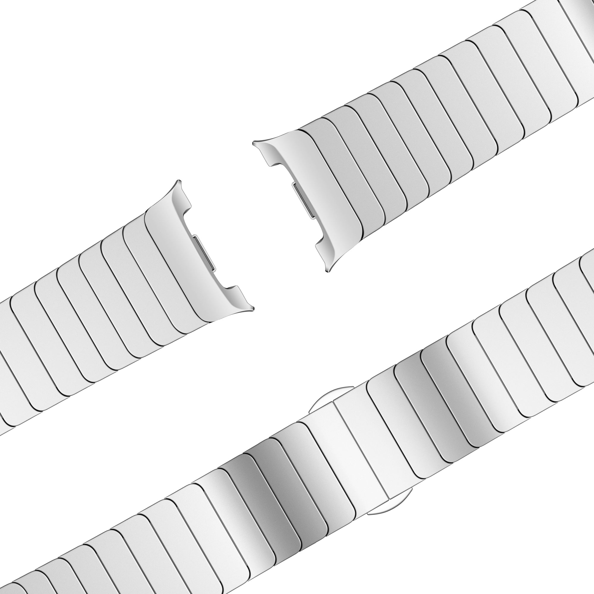 Bandz Bracelet acier 'One Bead' Samsung Galaxy Watch 8 Classic (argent)