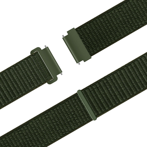 Bandz Bracelet nylon 'Easy Fit' Xiaomi Watch 2 Pro (vert)