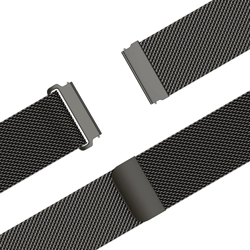 Bandz Bracelet milanais 'One Push' Samsung Gear S3 (gris titane)
