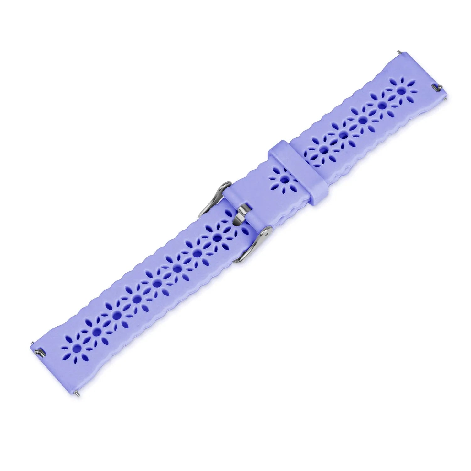 Bracelet de silicone avec relief Amazfit Bip U (Pro) (lila)