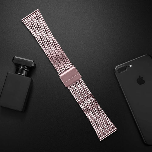 Bracelet acier fine Amazfit Bip 3 (Pro) (rose rosé)