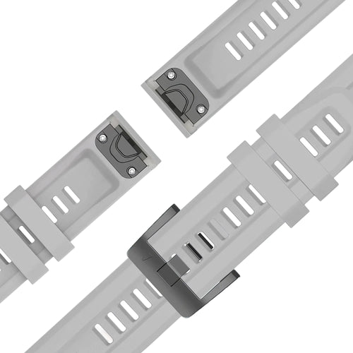 Bandz Bracelet silicone 'Classic' Garmin Approach S62 (gris)