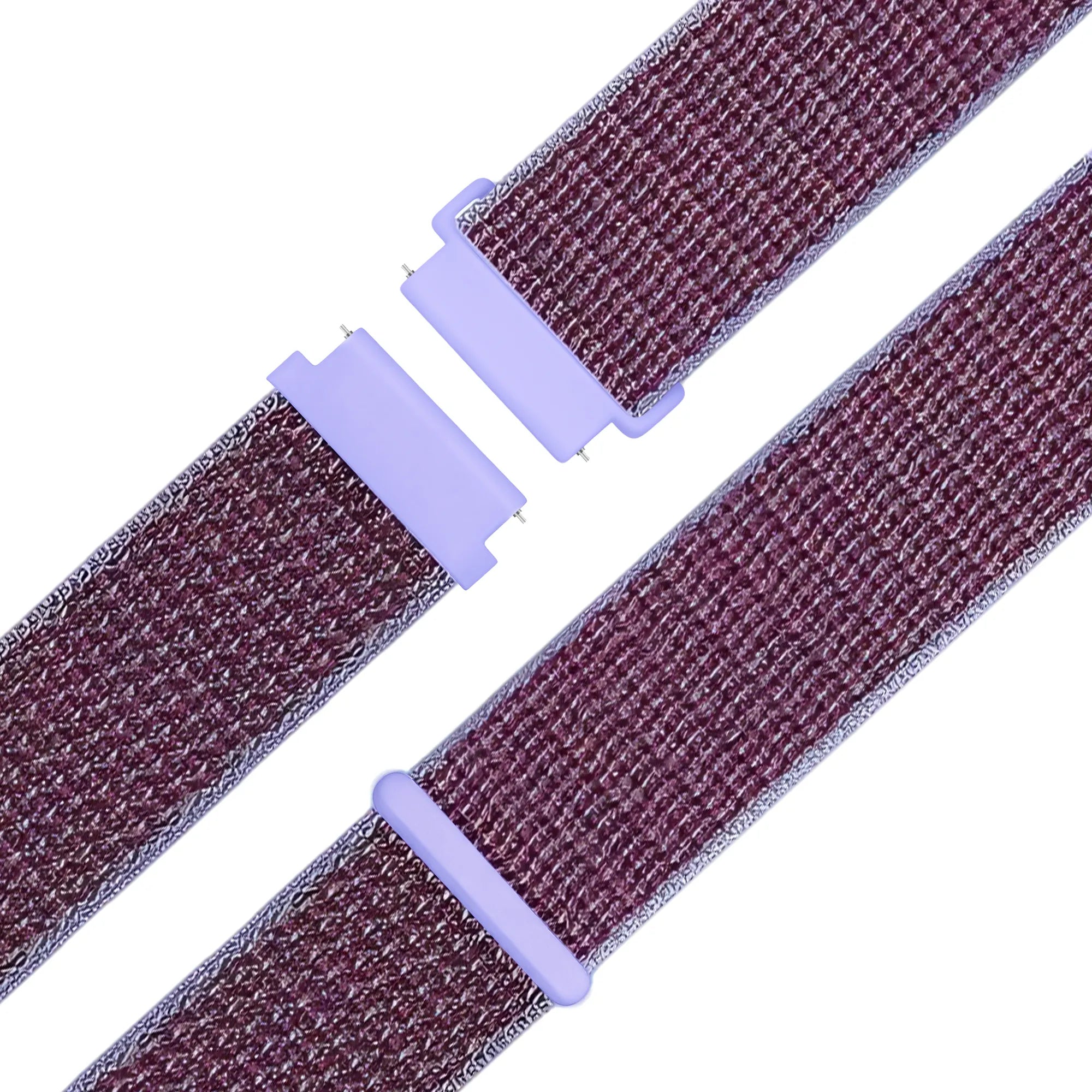 Bandz Bracelet nylon à boucle Garmin Forerunner 70 (lilas)