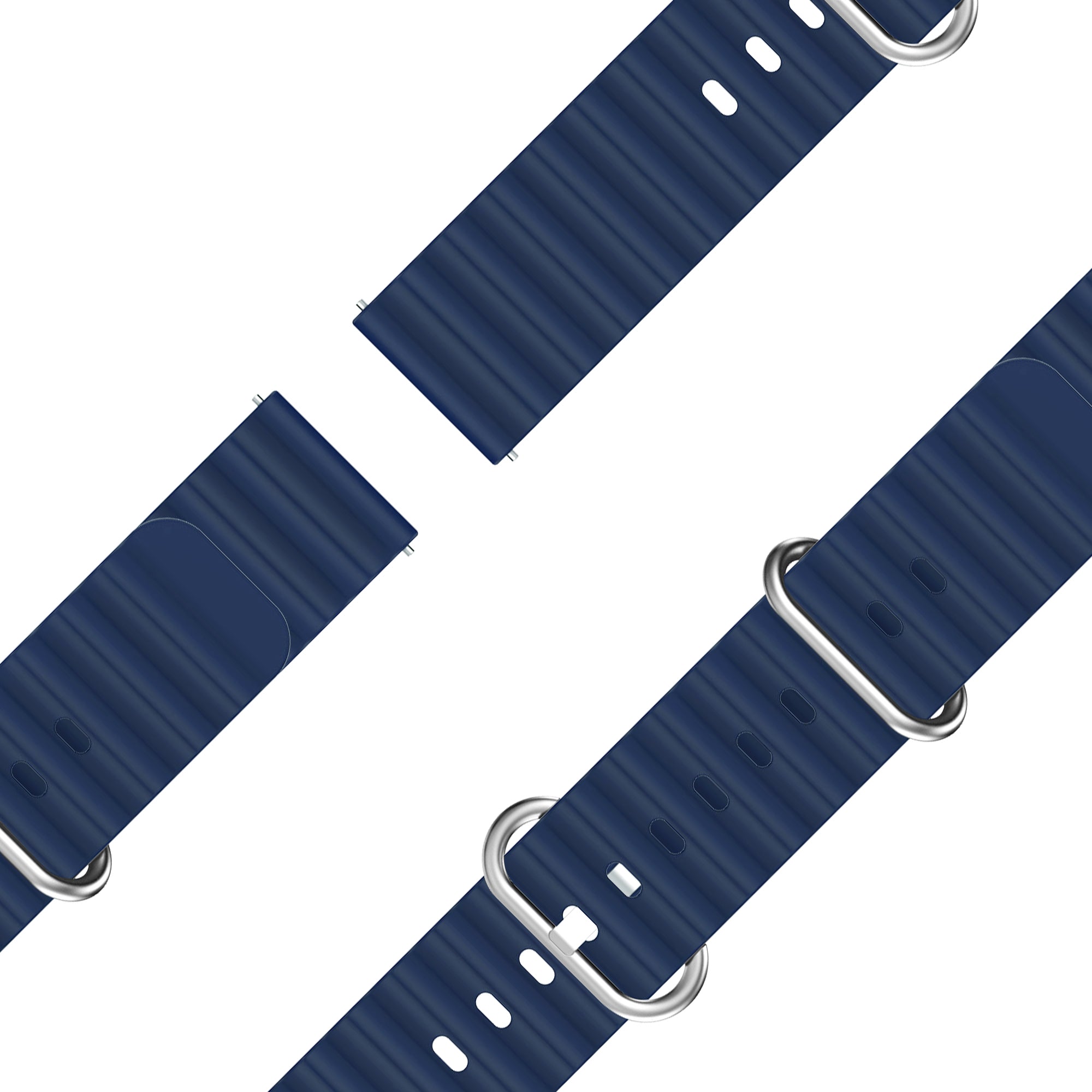 Bandz Bracelet Océan 'Classic' Garmin Vivoactive 6 (bleu foncé)