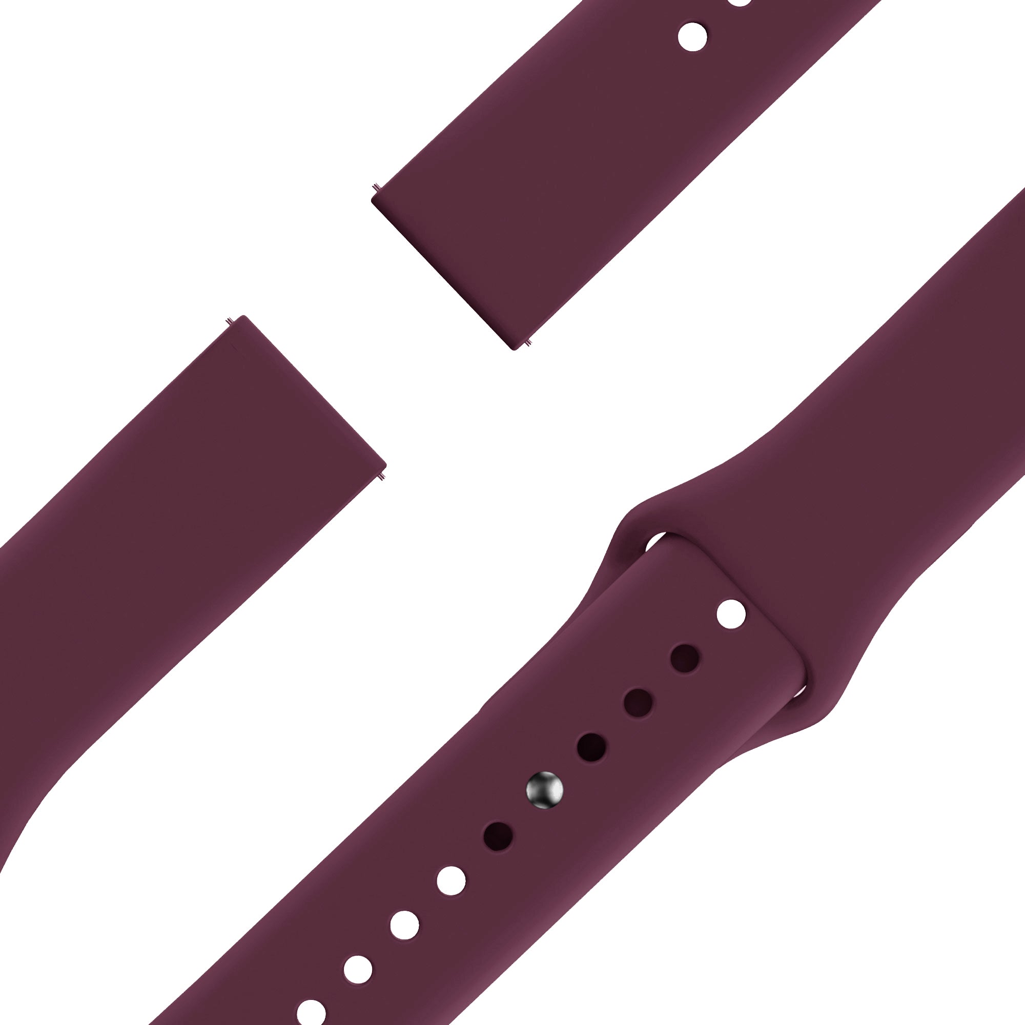 Bandz Bracelet sport 'Deluxe' Garmin Vivoactive 4s (rouge)