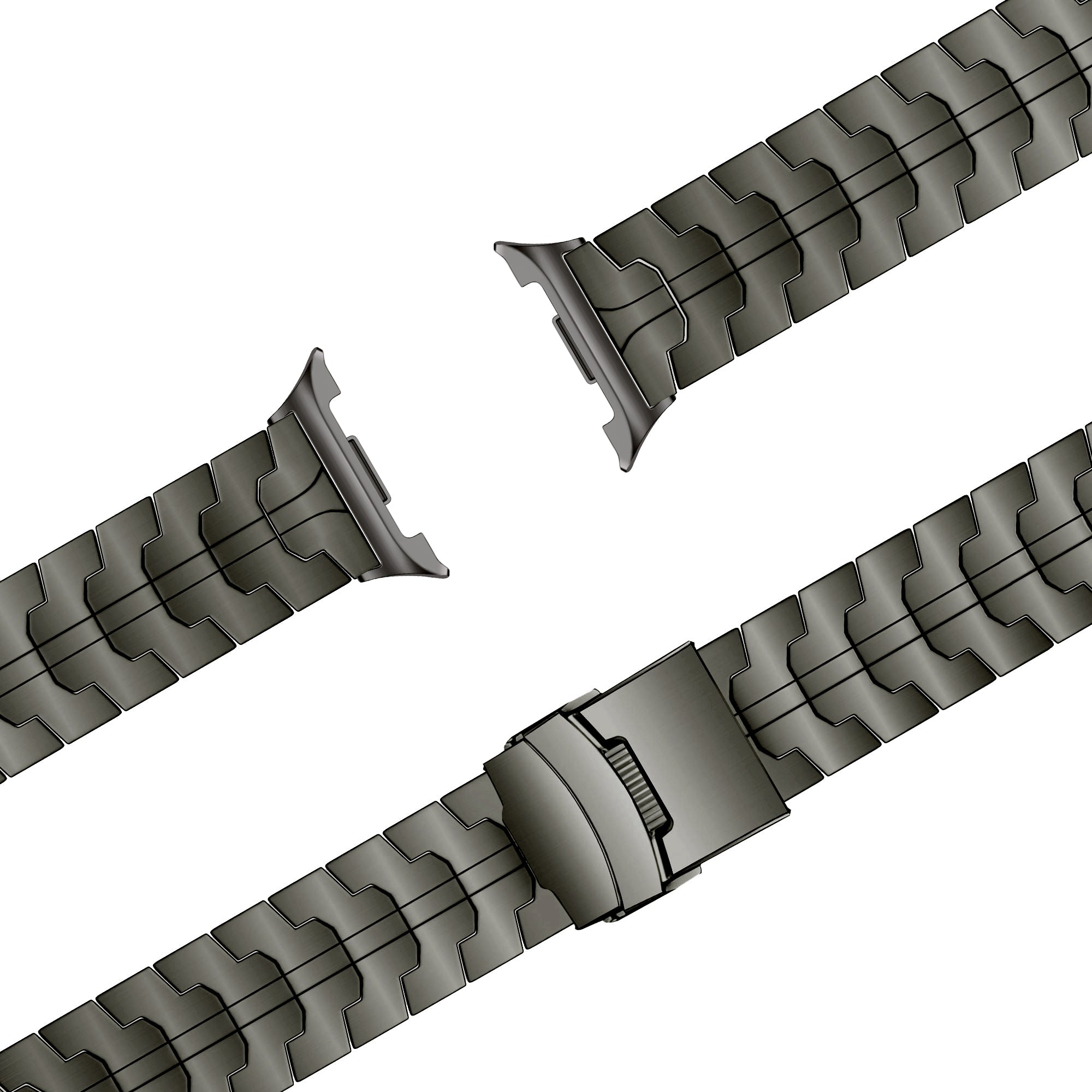 Bandz Bracelet acier 'Iron' Samsung Galaxy Watch 8 - 40mm (graphite)