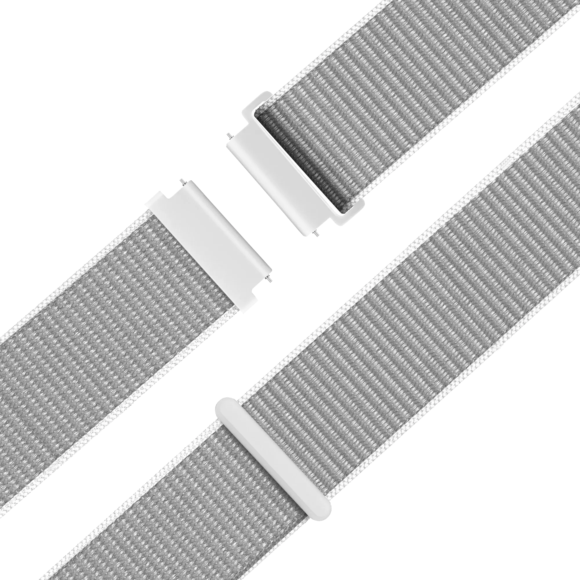 Bandz Bracelet nylon à boucle Garmin Venu 4 - 41mm (gris)