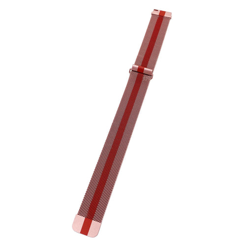 Milanese Strap, laid flat, joined, 45° top view