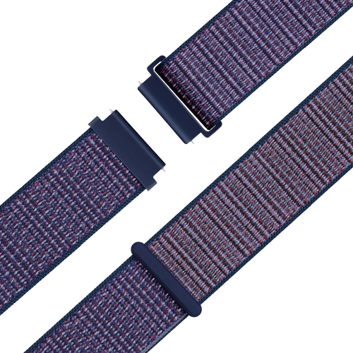 Bandz Bracelet nylon à boucle Garmin Forerunner 70 (indigo)