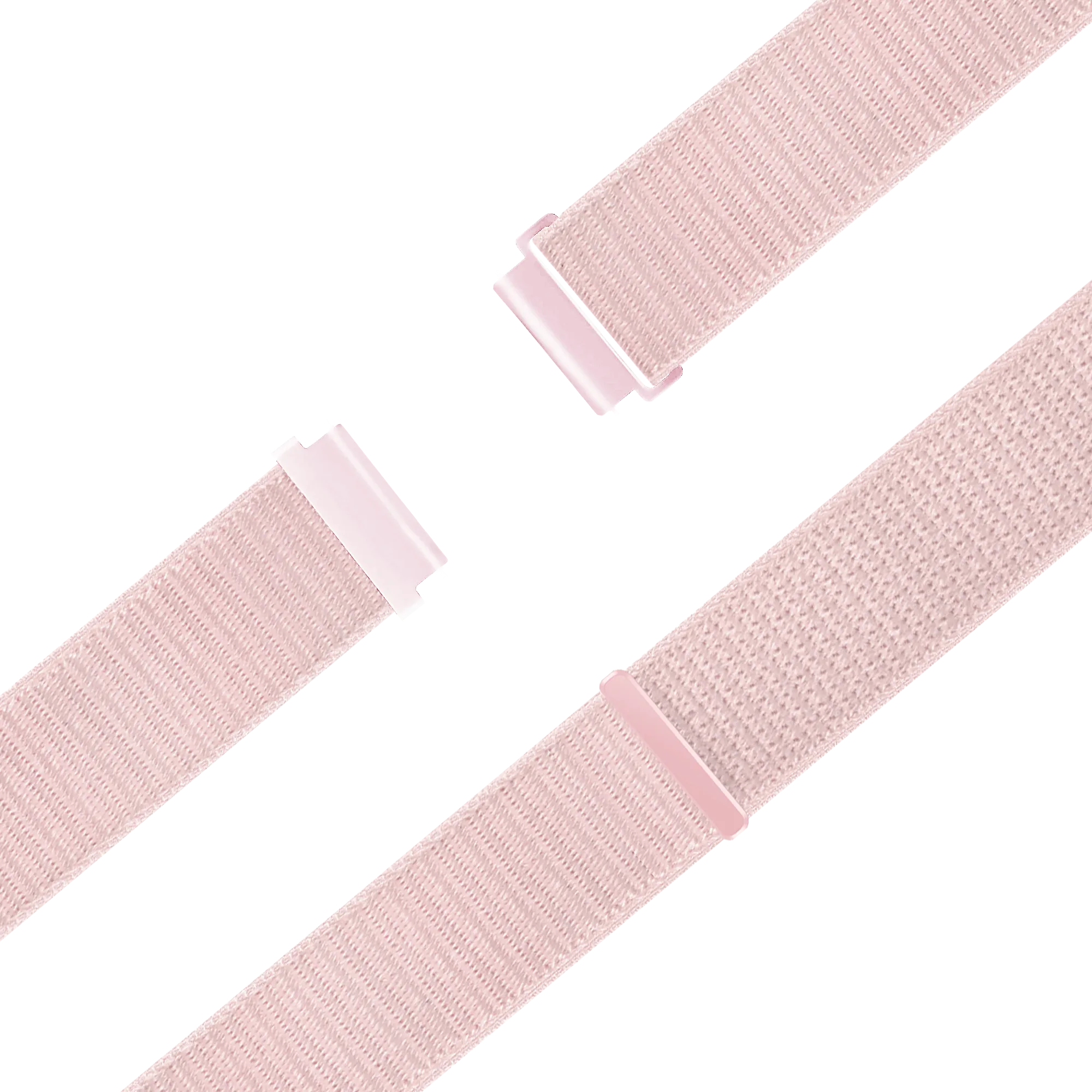 Bandz Bracelet nylon à boucle Garmin Forerunner 70 (rose pâle)