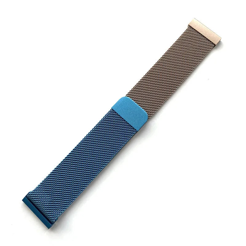 Bracelet milanais Huawei Watch GT 7 Pro (bleu/or)