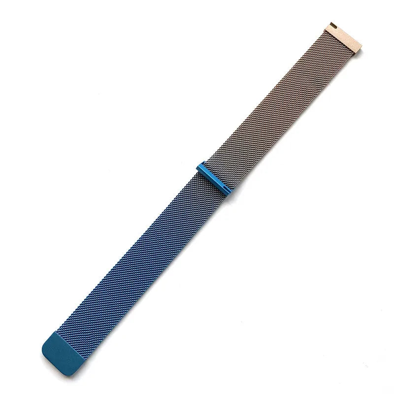 Bracelet milanais Huawei Watch GT 7 Pro (bleu/or)