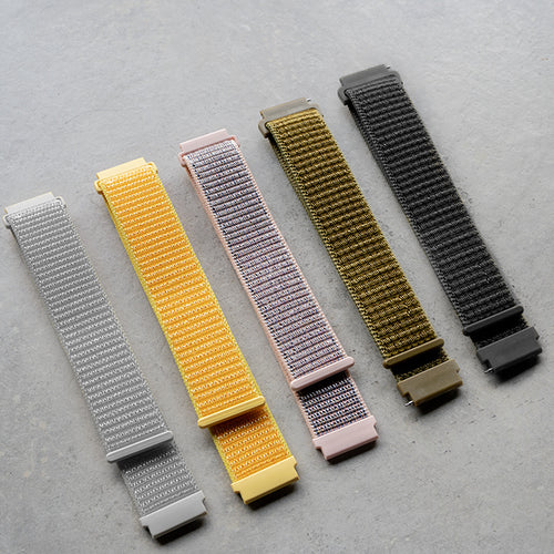 Bracelet nylon Amazfit Bip 5 (jaune clair)