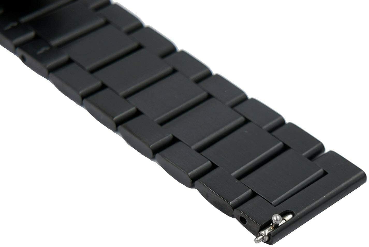 Garmin Forerunner 255 Steel Strap (Black)