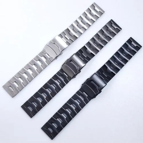 Bracelet titane grain OnePlus Watch 4 - 47mm (graphite)