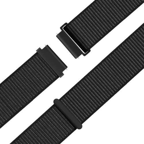 Bandz Bracelet nylon à boucle Garmin Forerunner 170 (noir)