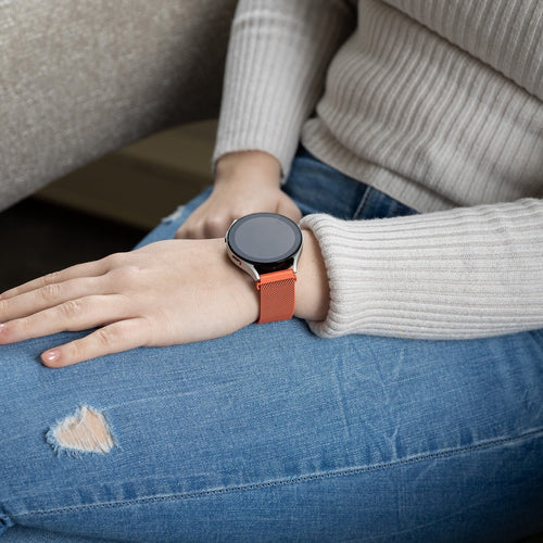 Bracelet milanais Samsung Galaxy Watch 6 - 44mm (orange)