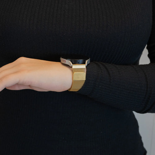 Bandz Stahlgear Luna Milanese Loop Strap (Gold)