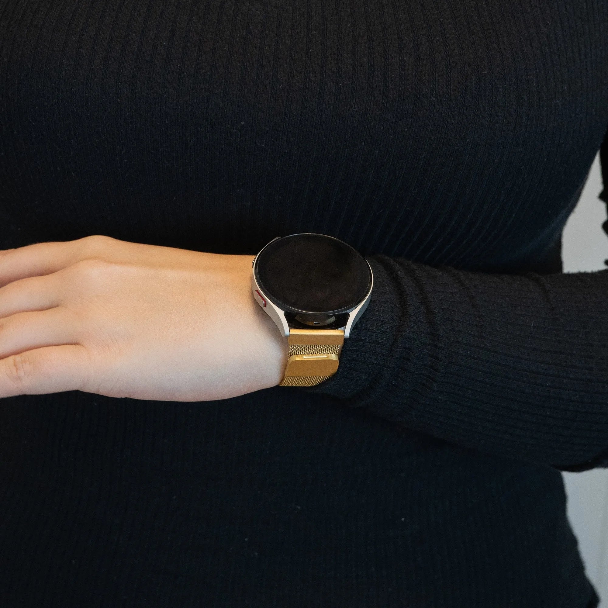 Bandz Bracelet milanaise loop Amazfit GTS 3 (or)