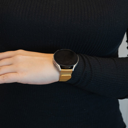 Bandz Bracelet milanais Garmin Forerunner 55 (doré)