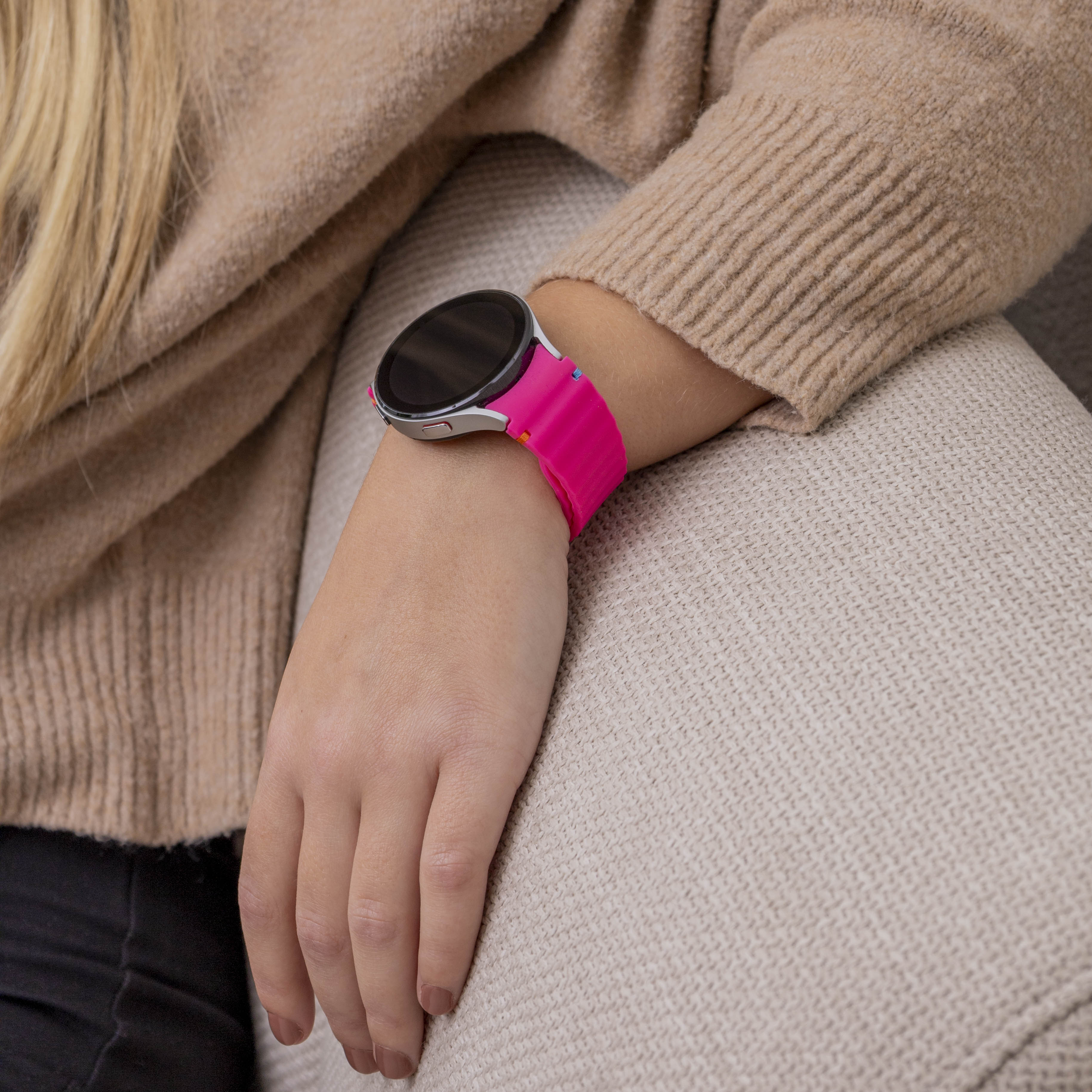 Bracelet Wave Samsung Galaxy Watch FE (rose vif)