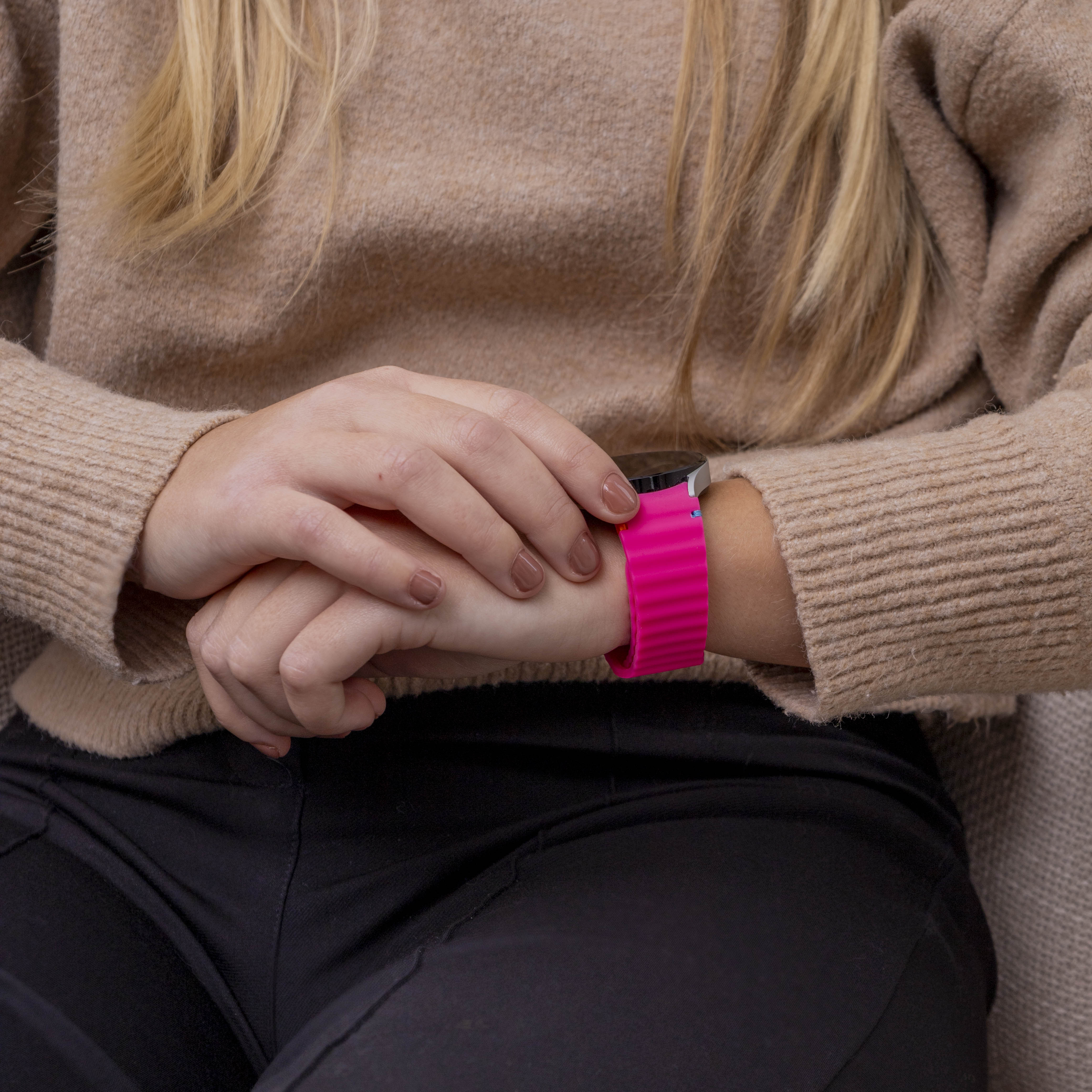 Bracelet Wave Samsung Galaxy Watch FE (rose vif)