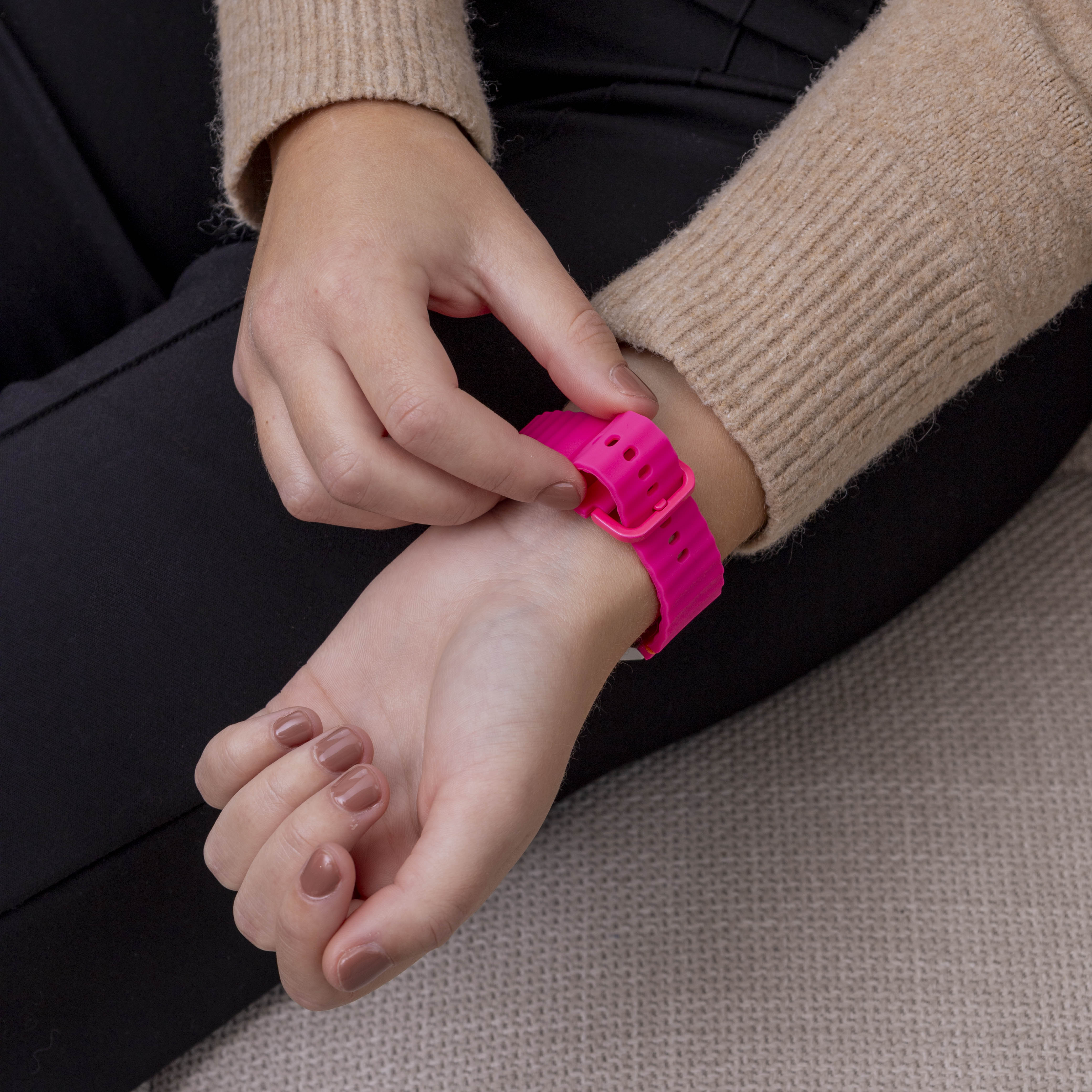 Bracelet Wave Samsung Galaxy Watch FE (rose vif)