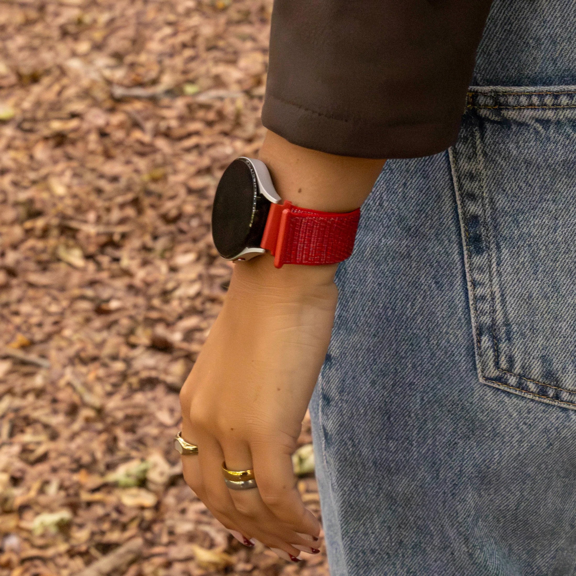Xiaomi Watch S4 - 41mm Nylon Strap (Red)