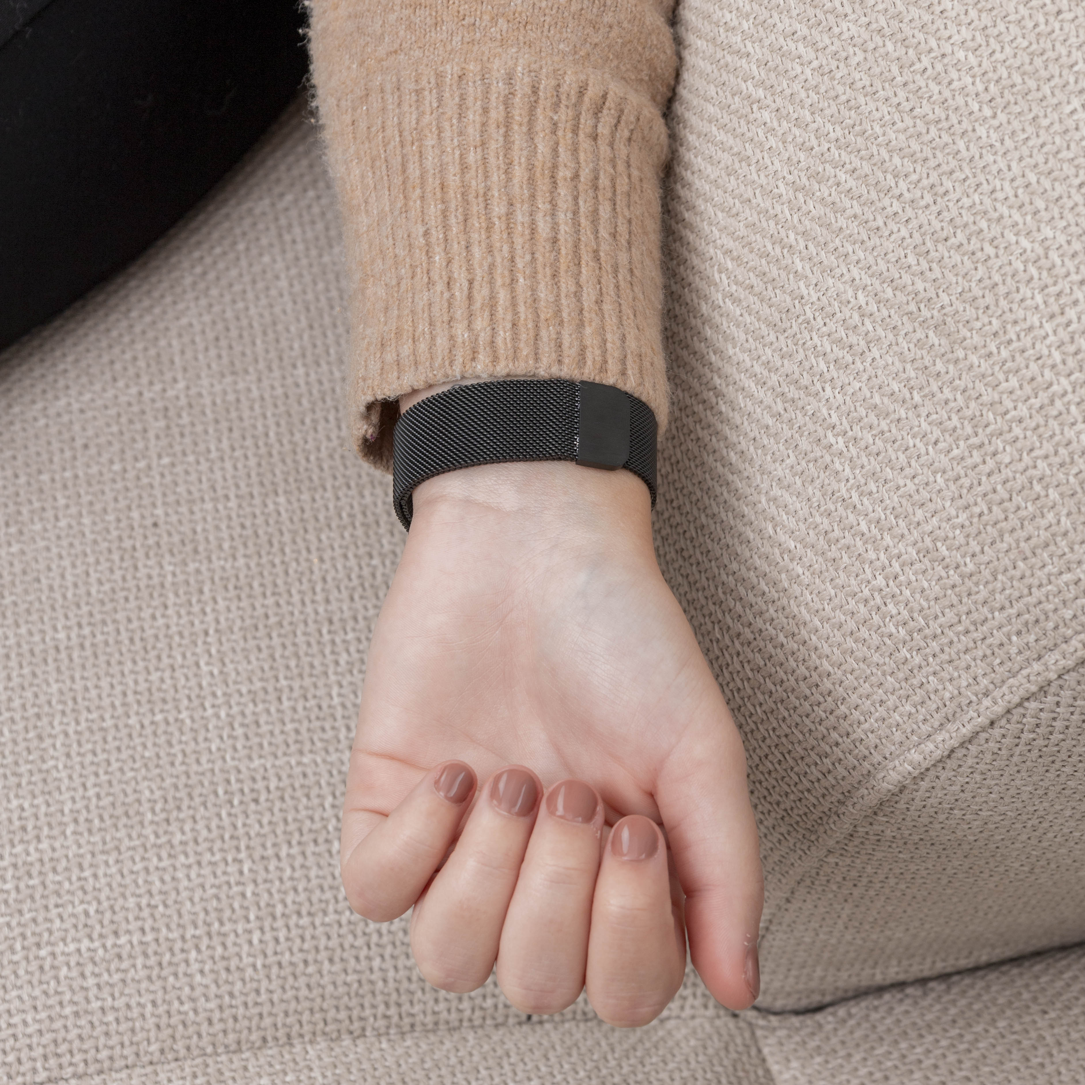 Bracelet milanais Google Pixel Watch 4 - 41mm (noir)