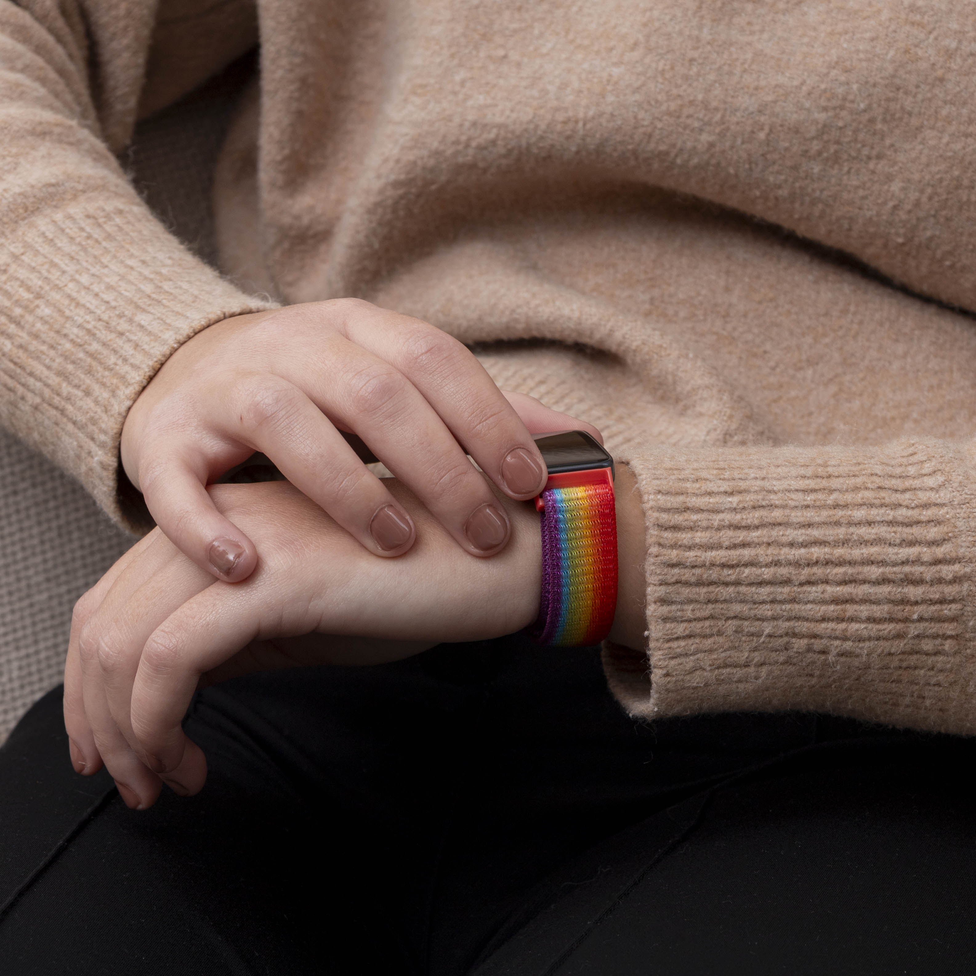 Huawei Band 9 Nylon Strap (Rainbow)