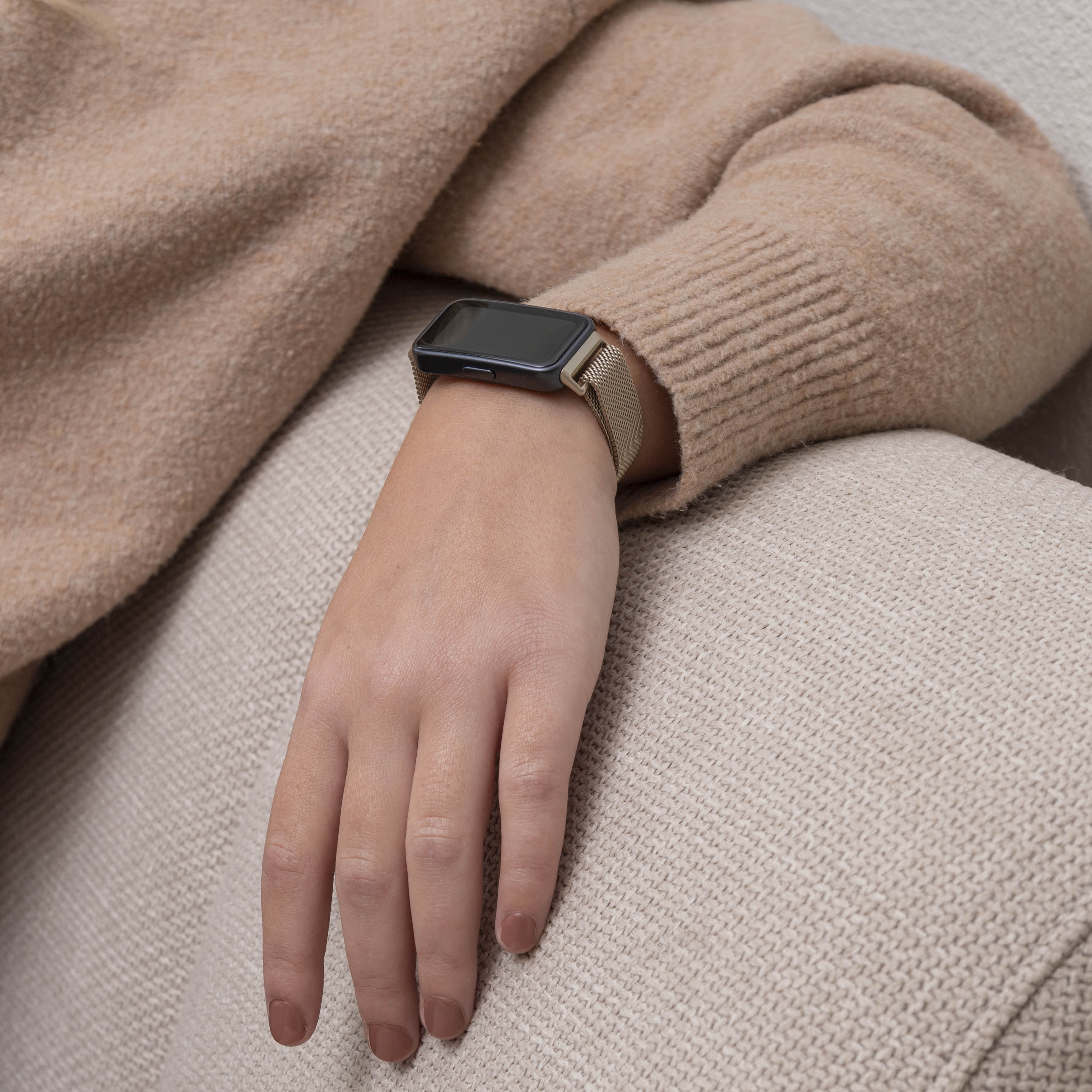 Bracelet Milanais Huawei Band 8 (champagne)