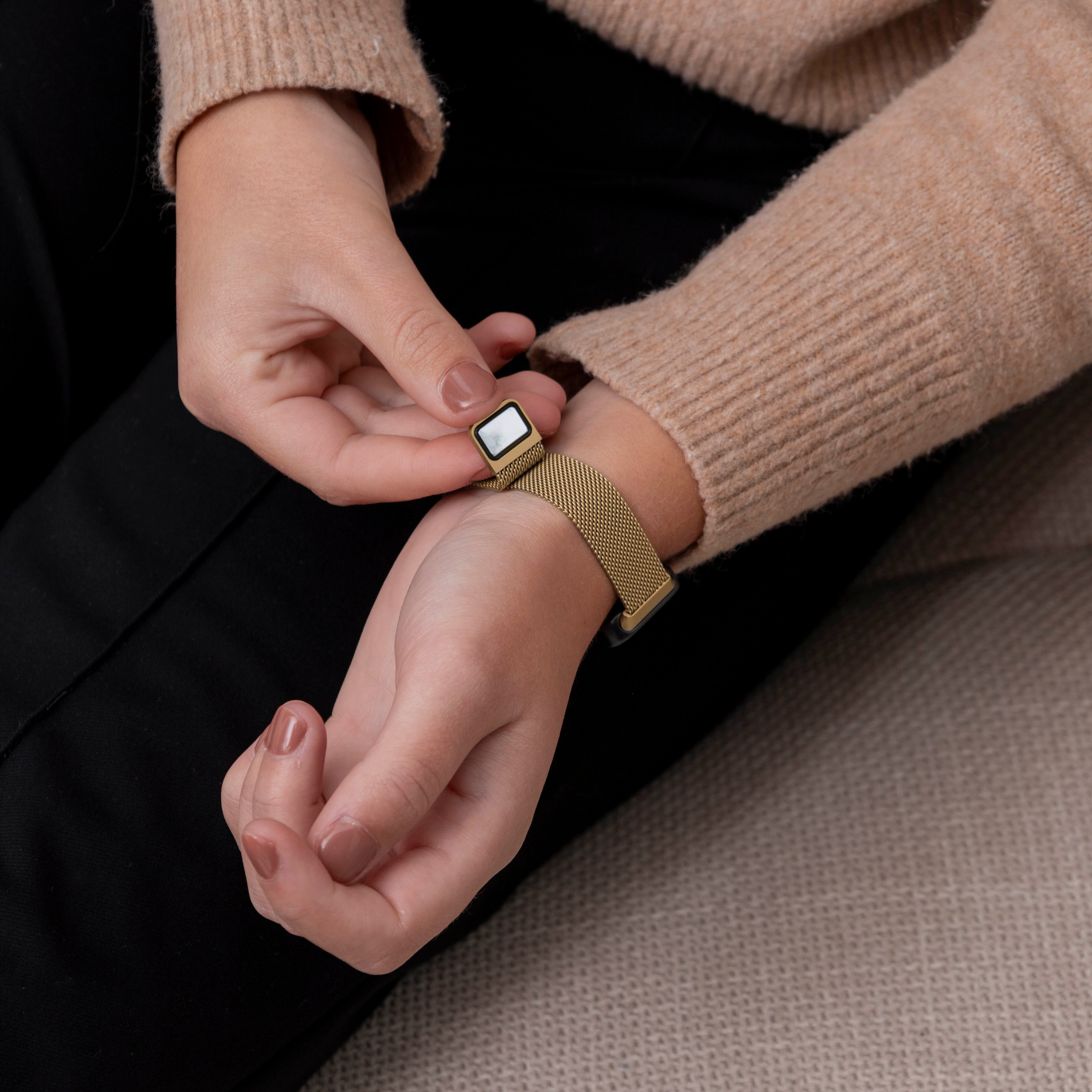 Bracelet Milanais Huawei Band 8 (or)