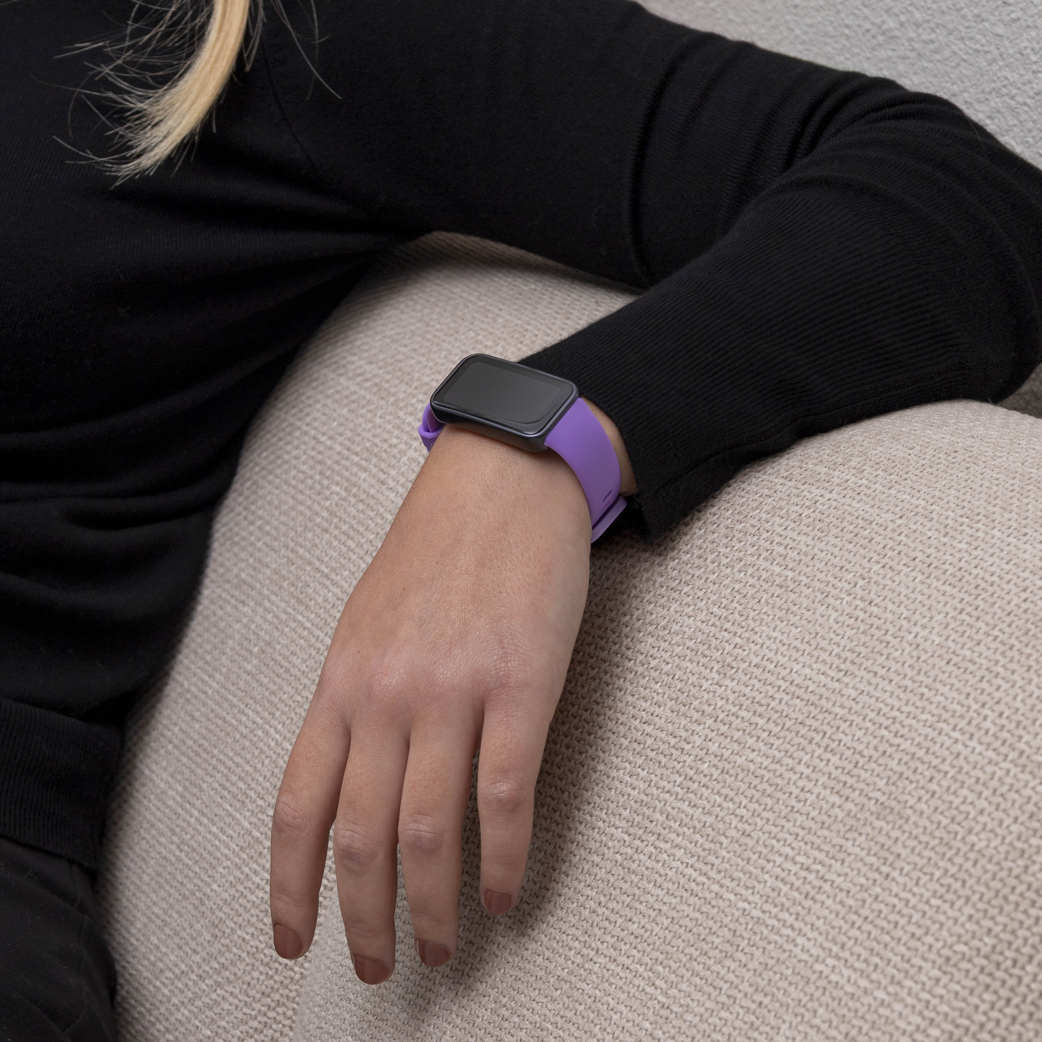 Bracelet silicone classique Huawei Band 8 (lila)