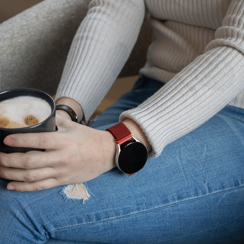 Bracelet Milanais Samsung Galaxy Watch 5 Pro (rouge)