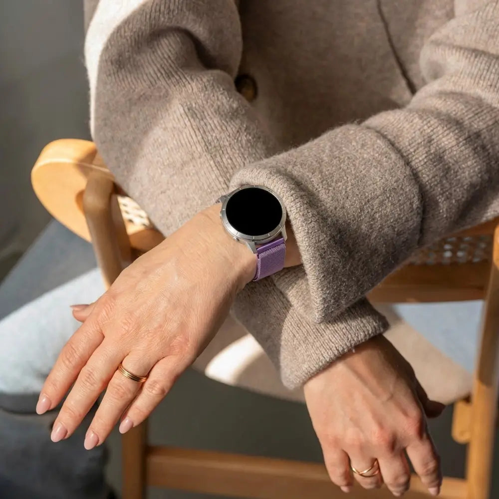 Huawei Watch GT 6 - 41mm Milanese band (paars)
