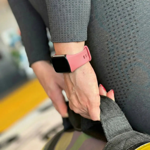 Fitbit Charge 6 Silicone Strap (Pink)