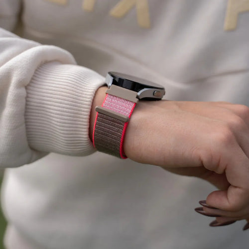 Bracelet nylon Polar Vantage M3 (rose neon)