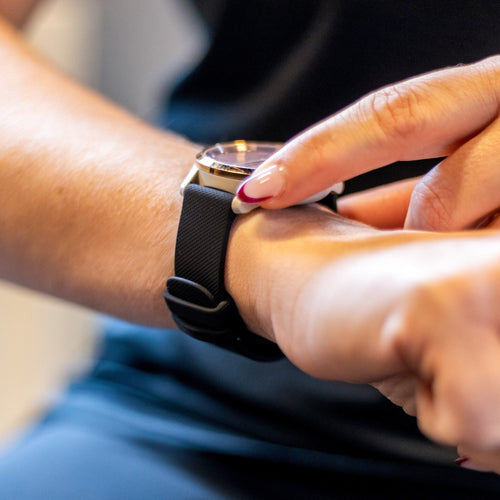 Bracelet silicone Withings ScanWatch 2 - 38mm (noir)