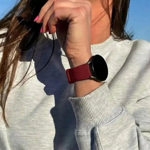 Twill Silicone Strap, lifestyle photo