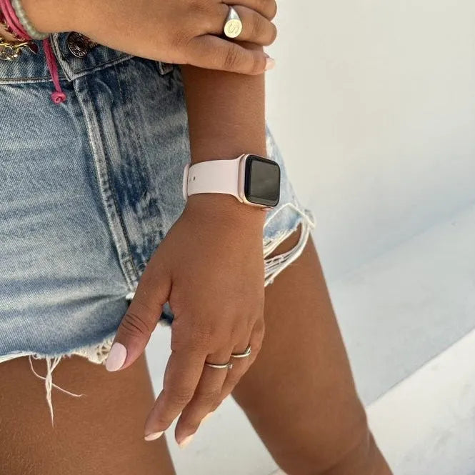 Bracelet silicone xoxo Wildhearts Apple Watch (beige)
