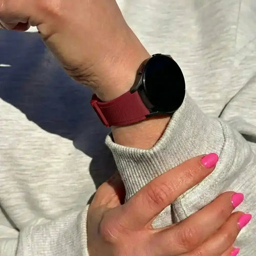 Twill Silicone Strap, lifestyle photo